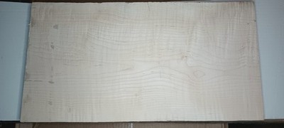  Figured CURLY MAPLE  15/16 '' X 11 3/8'' X 22 1/4'' GUITAR,LUTHIER, CRAFT #173