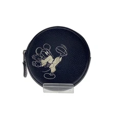 Coach coin case BLK ladies or