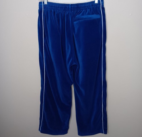Sweatsedo Men’s Medium Velour Tracksuit Sexy Mexy Blue Sweatsuit Jacket & Pants - Picture 14 of 16