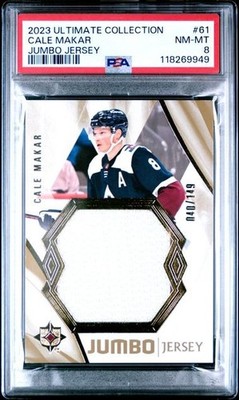 2023 Ultimate Collection Cale Makar Jumbo Jersey / 149