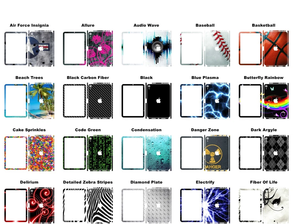 Custom Vinyl Skin / Decal Design for the Apple iPad Mini 7 A2993 Free Shipping! - Image 3 of 4