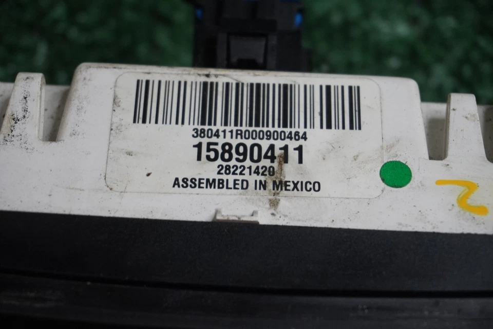 Chevrolet Cobalt Temperature 2007 2008 2009 2010 panel de control de aire acondicionado OEM 15890411 Foto 2 de 4