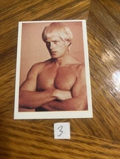 1975 FTCC Rocky Horror Picture Show Card #5 Peter Hinkwood As Rocky 1980