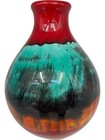 Poole Pottery Retro Multicoloured Glazed Vase with Abstract Pattern 1001