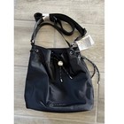 Lululemon Drawstring Bucket Crossbody Bag Black Nylon Adjustable Strap NWT