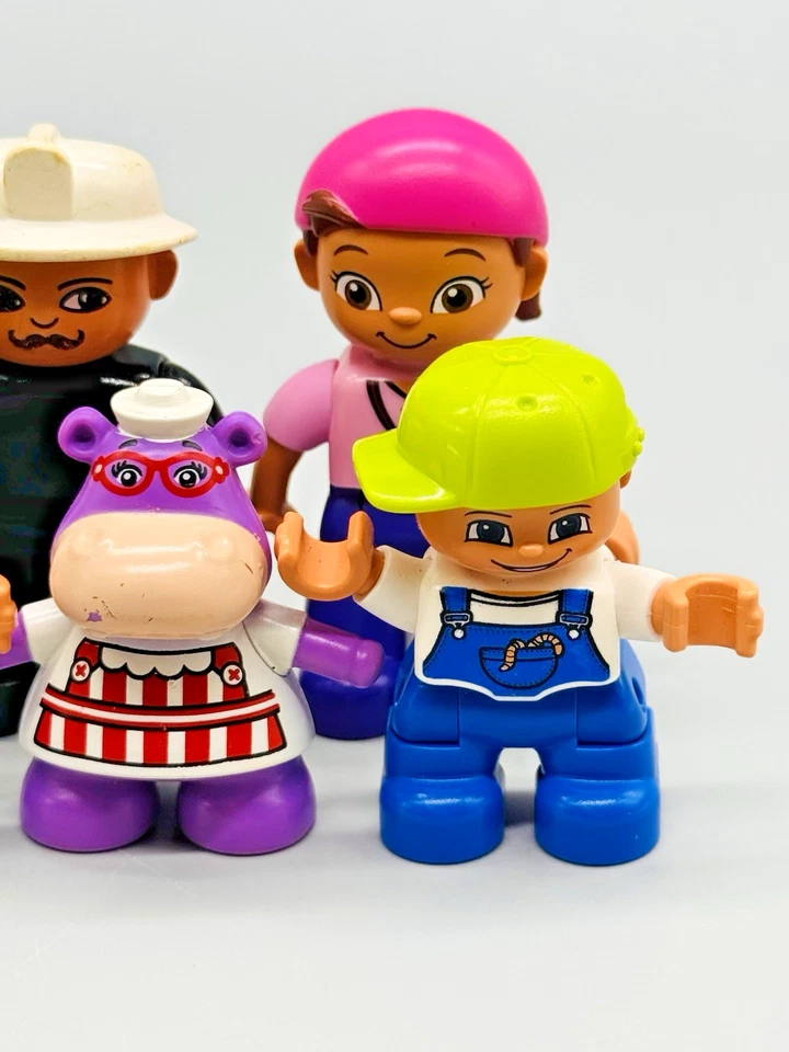 乐高 Duplo 工人 儿童 Doc McStuffins 消防员 建筑 9 件装 — 第 4/4 张图片