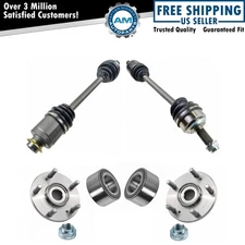 Front CV Axle Shaft Assembly Wheel Hub Bearing Set 6pc for 03-11 Element
