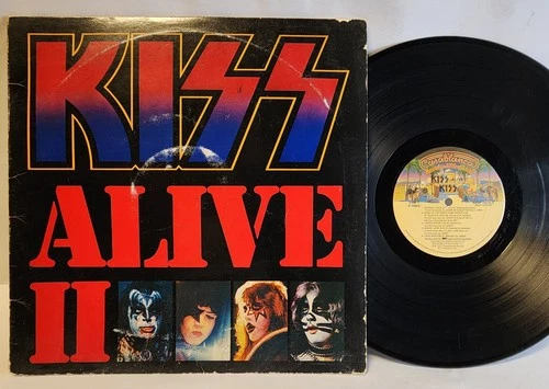 KISS - Alive II LP - OG Press - Hard Rock
