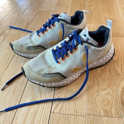 Veja Condor Mesh Orange White Blue Fluo Running Shoes Casual Sneaker Mens Size 7