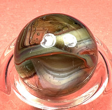 DAS/CHAMPION/WV/JABO AMAZING OXBLOOD INNER RIBBONED SWIRL SHOOTER .75" BOX01/364