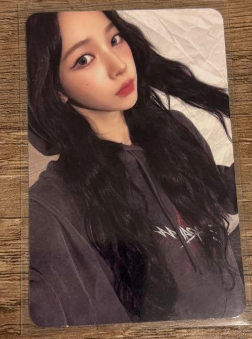 aespa KARINA DRAMA hoodie popup Photocard PC Photo card 4th Mini