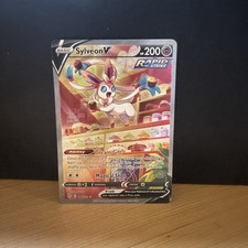 Sylveon V (Alternate Full Art) 184/203 SWSH07: Evolving Skies Holo (137) on eBay