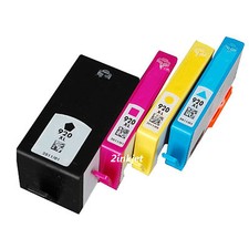 4Pk 920XL Ink Cartridge For OfficeJet 6000 6500 7000 7500 w/ Ink Level Chip