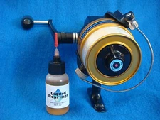 Liquid Bearings, BEST 100%-synthetic oil for Shimano spinning reels, LQQK !!!