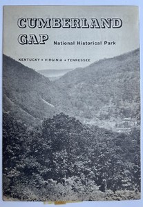 Vintage 1964 Cumberland Gap National Historic Park Brochure 