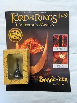 Herr der Ringe Sammlermodelle Eaglemoss Ausgabe 149 Barad-Dur Figur & Magazin