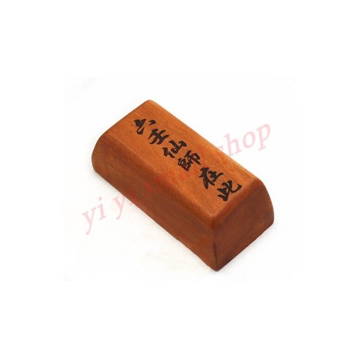 1pc Taoist Red Heart Jujube Wood Liuren Immortal Master Here Jingtangmu Xingmu - Picture 2 of 6