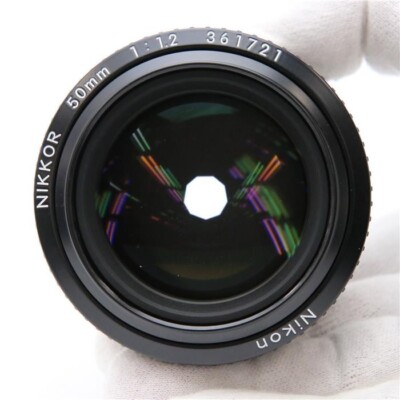 Near Mint Nikon Ai-s Ais Nikkor 50mm F/1.2 Standard MF Lens From