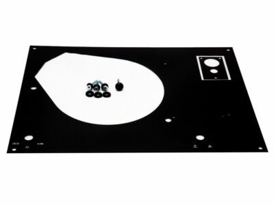 Thorens TD... für 160 165 166 MKII MKIV Deckplatte Face Plate Abdeckung BLA