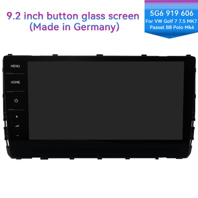 für VW Golf MK7 7.5 Passat B8 5G6 919 606 9.2'' Autoradio Glas Display Discover