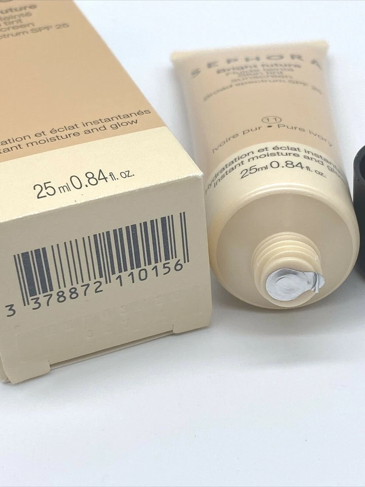 SEPHORA Bright Future Skin Tint PURE IVORY Full Size 0.84oz Sealed READ DETAILS! - Image 4 of 4