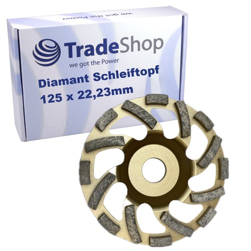 Diamant-Schleifteller PKD, Mit 3 Stütz-Segmenten,  Produktbild-Vorschau 7