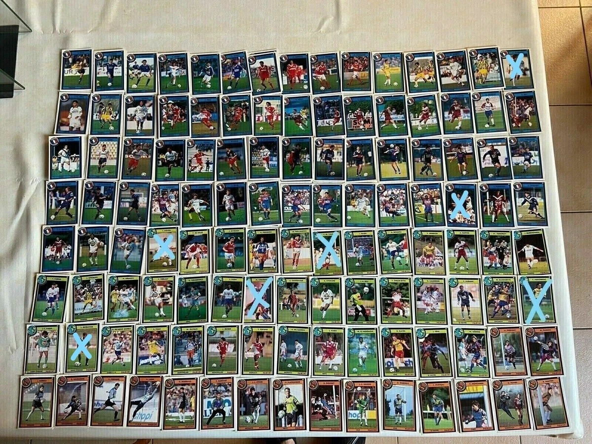 Pack De 5 Stickers Panini Nantes 1993 - Édition France Football, Brillants Et Originaux !