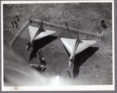 AVRO 707A GROSSES ORIGINAL VINTAGE FOTO PRE VULCAN FORSCHUNGSFLUGZEUG V BOMBER RAF