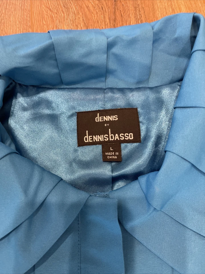 Chaqueta de Lluvia Dennis By Dennis Basso Cortavientos Capucha Azul Talla Grande Foto 2 de 4