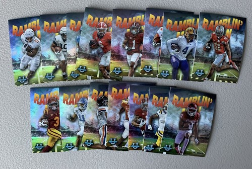 KOMPLETTER 2022 BOWMAN UNIVERSITY CHROME RAMBLIN' MAN (15) CARD INSERT SET 72524