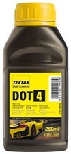 DOT 4 Brake Fluid 0.25L ISO 4925 Class 4 SAE J 1704 FMVSS 116 TEXTAR 95002100 2.64 per litre