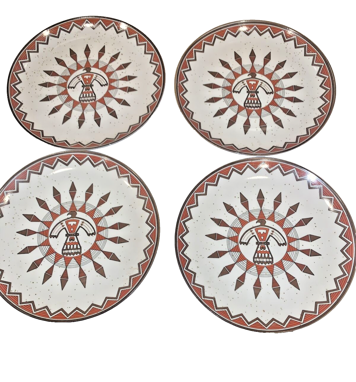 Mid Century Durango By SHAFFORD 8.5" PLATE Aztec Native American Style