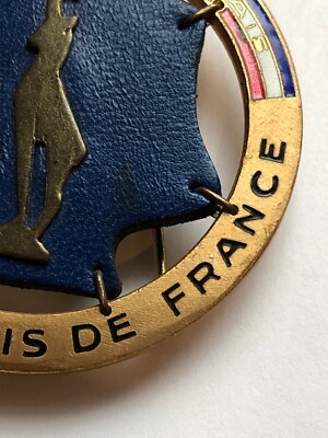 MÉDAILLE INSIGNE LE CHAMOIS DE FRANCE ESF ECOLE MÉDAILLE INSIGNE LE CHAMOIS DE FRANCE ESF ECOLE