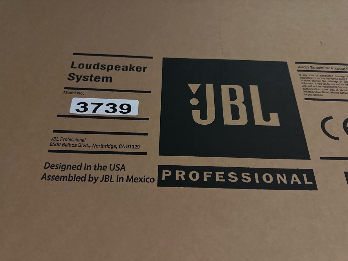 JBL 3739 Loud Speaker System | eBay