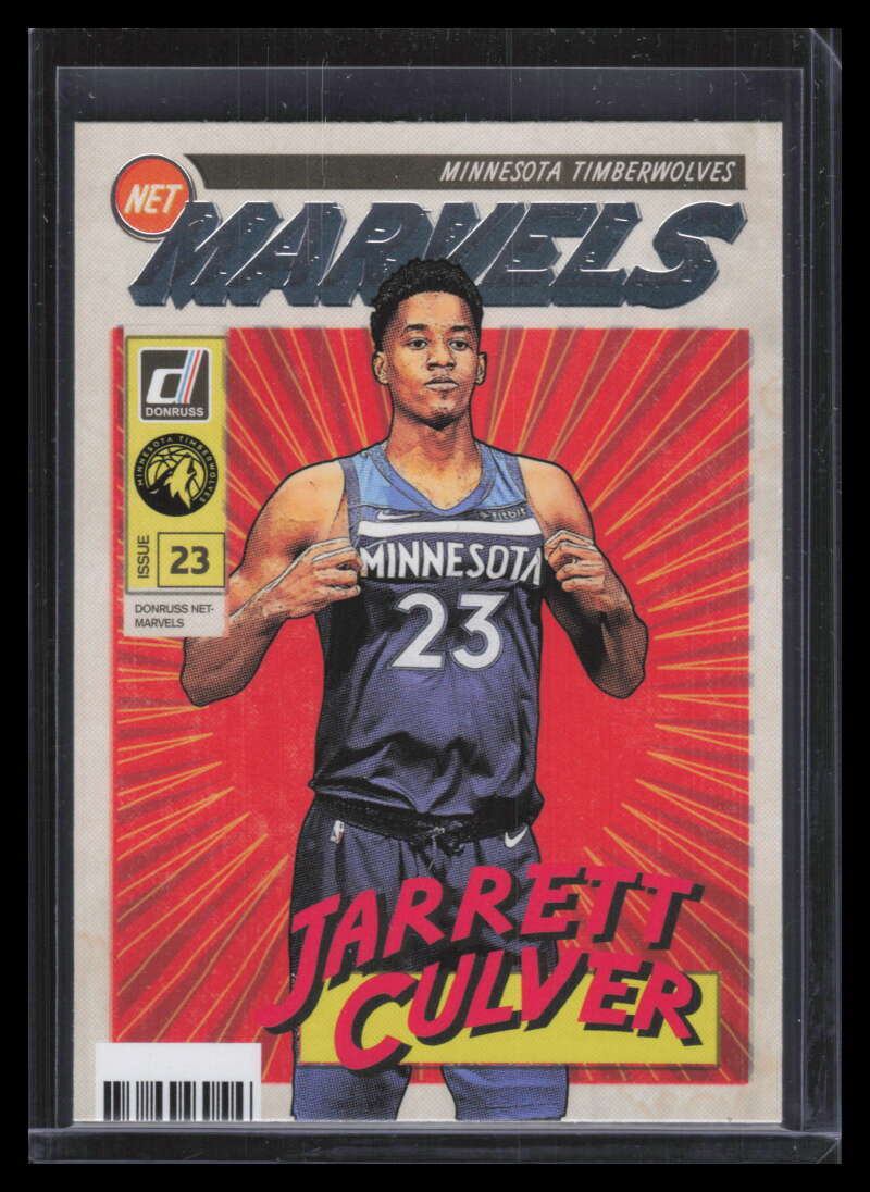 2019-20 Donruss Net Marvels 15 Jarrett Culver Rookie