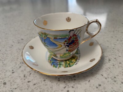 Bone China Tea Cup and Saucer Cape Breton Island Nova Scotia Royal Stafford
