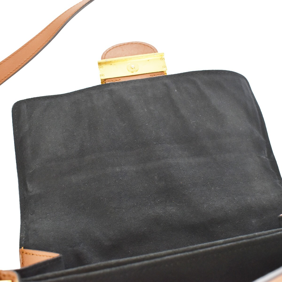 LOUIS VUITTON LV Dauphine MM Shoulder Bag Monogram Reverse Brown  