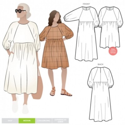 Style Arc Schnittmuster Hope Kleid Damen Größen 18-30