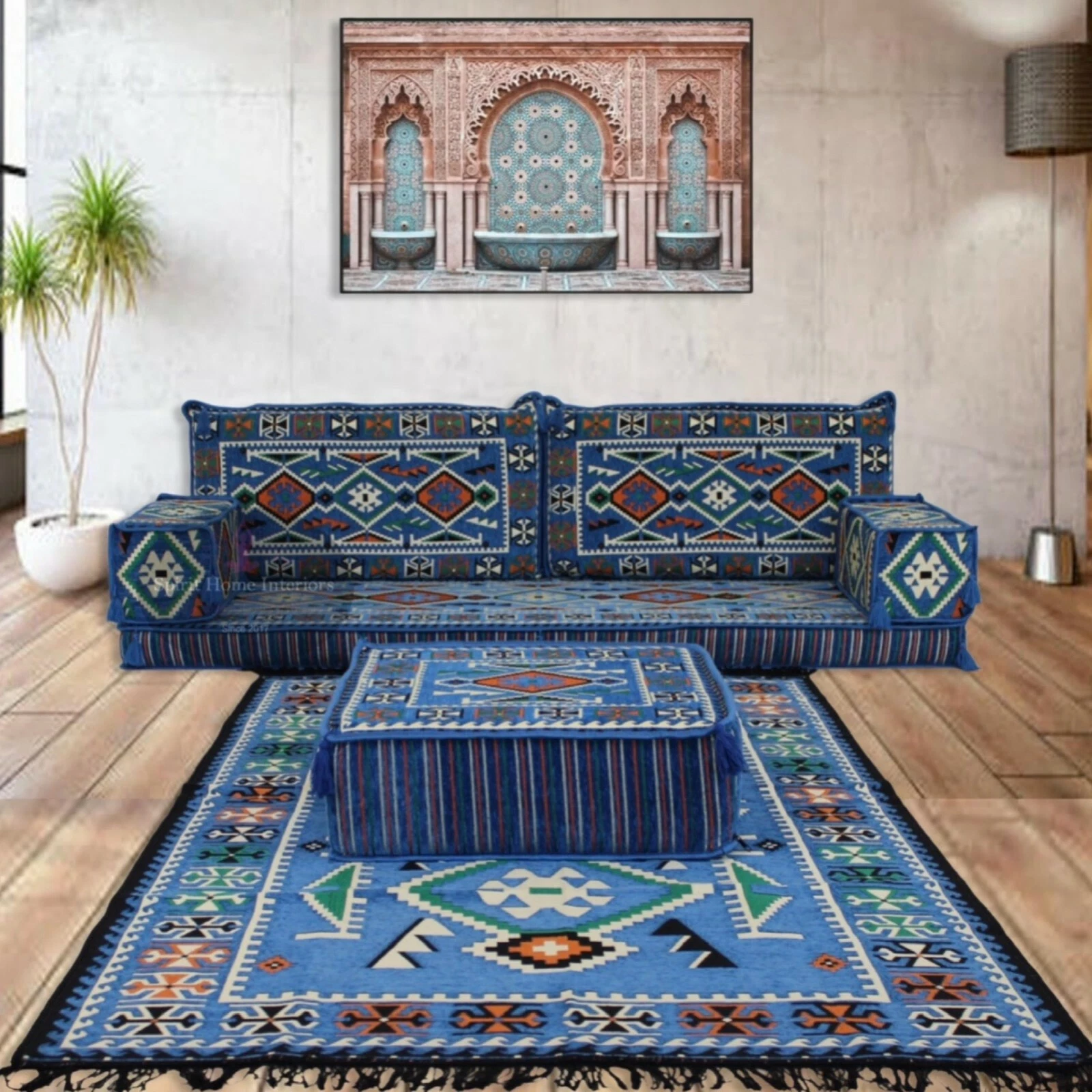 MAJLIS Floor Seating | BOHEMIAN Style Furniture | FREE UK Mainland Shipping!