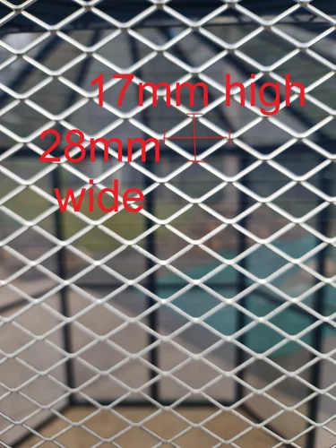 Canary Mesh Door Aluminium WHITE Bird Aviary Large Cage Pet Parrot Budgie - Picture 21 of 24