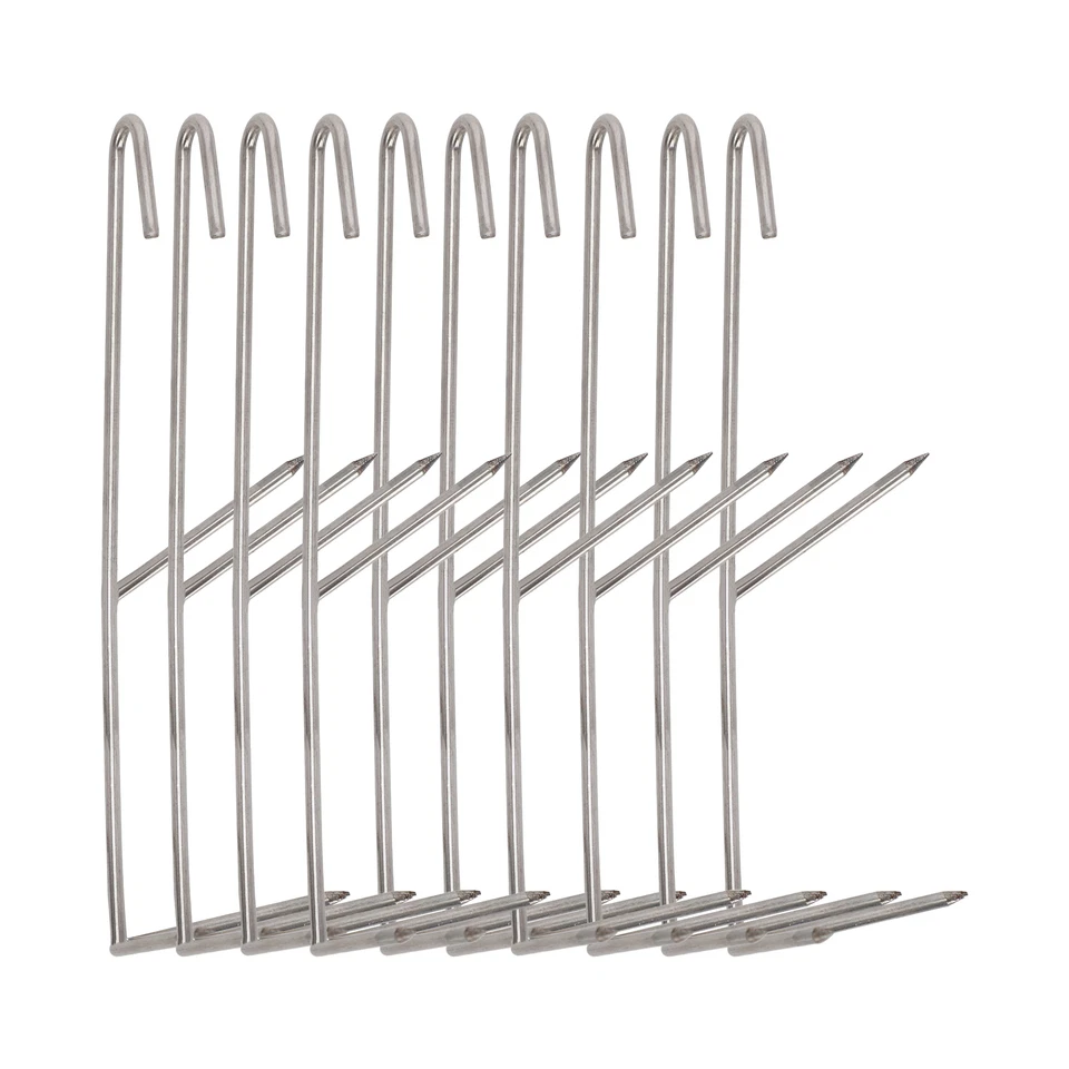 A&N Räucherhaken Räuchern Fleischhaken V-Form 16cm - 10 Stück smooking hooks