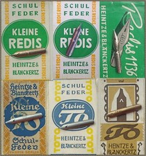 12 vintage Heintze  Blanckertz nibs: Redis 1136/1141/1142 and TO 65 /633 / 634 
