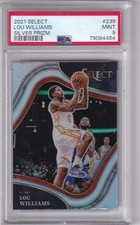 2021 Panini Select NBA No. 239 Lou Williams Silver Prizm PSA 9 Mint