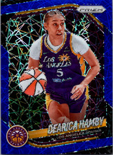 Dearica Hamby Blue Velocity Prizm ( 2025 Prizm WNBA #39 LA Sparks All-Star NM )