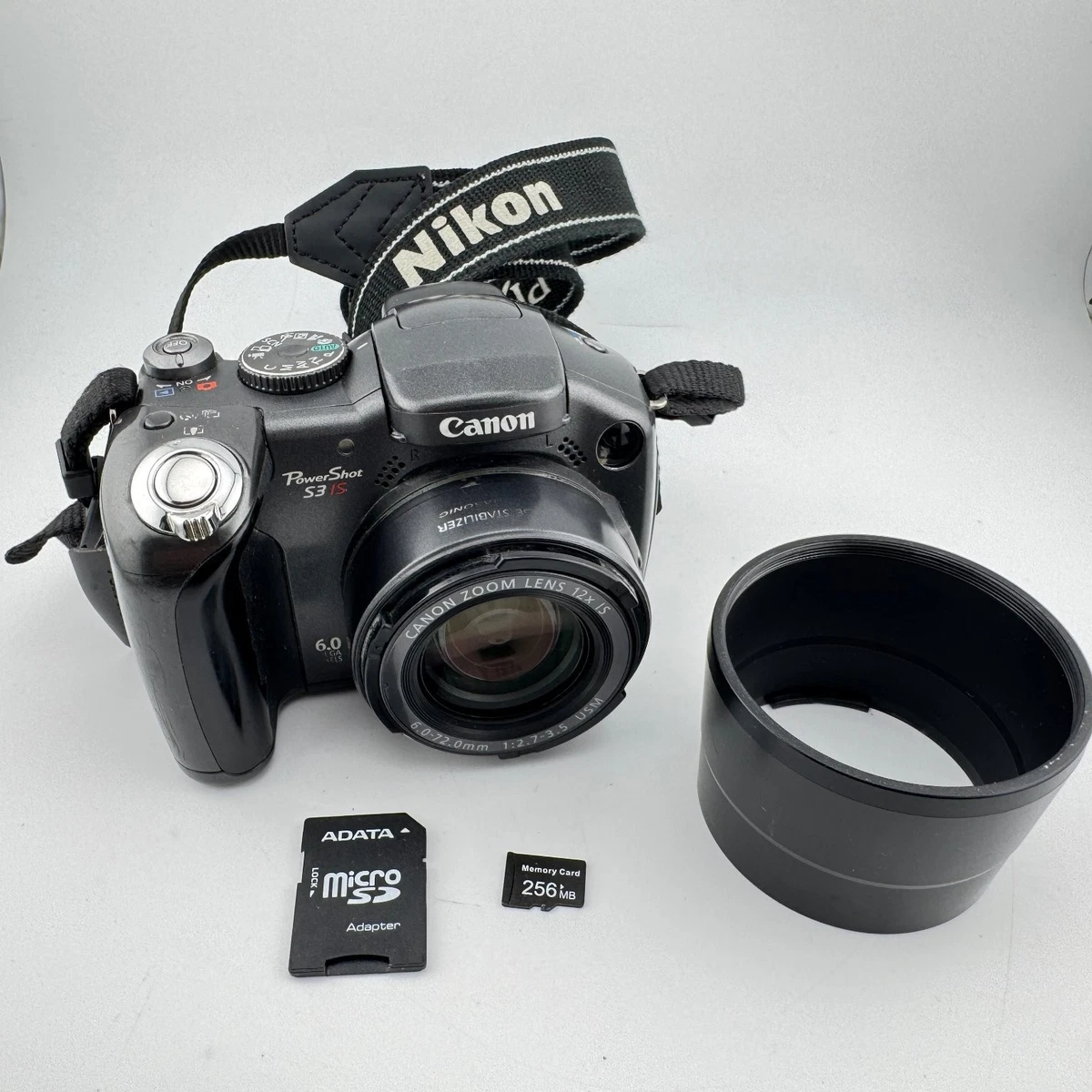 Preços baixos em Canon PowerShot S3 IS Câmeras Digitais | eBay