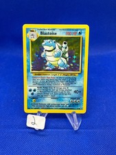 VTG 1999 Pokemon Base Set Unlimited Blastoise 2/102 Holo Rare NM PRINT LINES -2