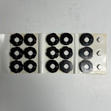 Set of 15: Vintage Elna Sewing Machine Disc Stitch Cams Swiss Made with Case