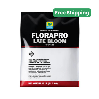 General Hydroponics FloraPro Late Bloom 25 LB
