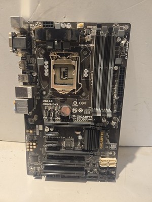 Gigabyte GA-B85M-HD3 LGA 1150 Micro ATX Motherboard DDR3 USB 3.0 - NO i/o shield