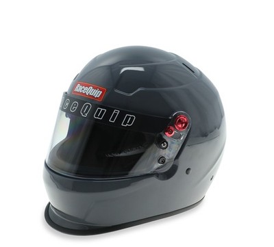 RaceQuip PRO25 Full Face Racing Helmet Steel 2XL Snell SA2025 HANS